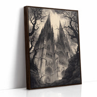Spires Pierce The Gathering Fog