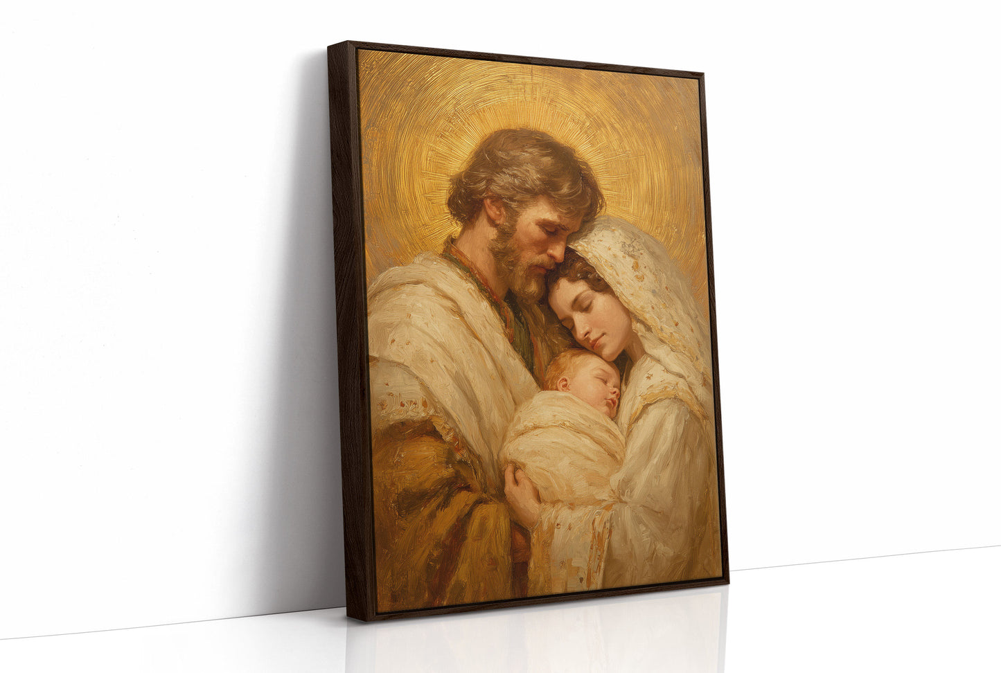 Sacred Light On Winter Morning