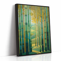 Bamboo Forest Leads To Dawn