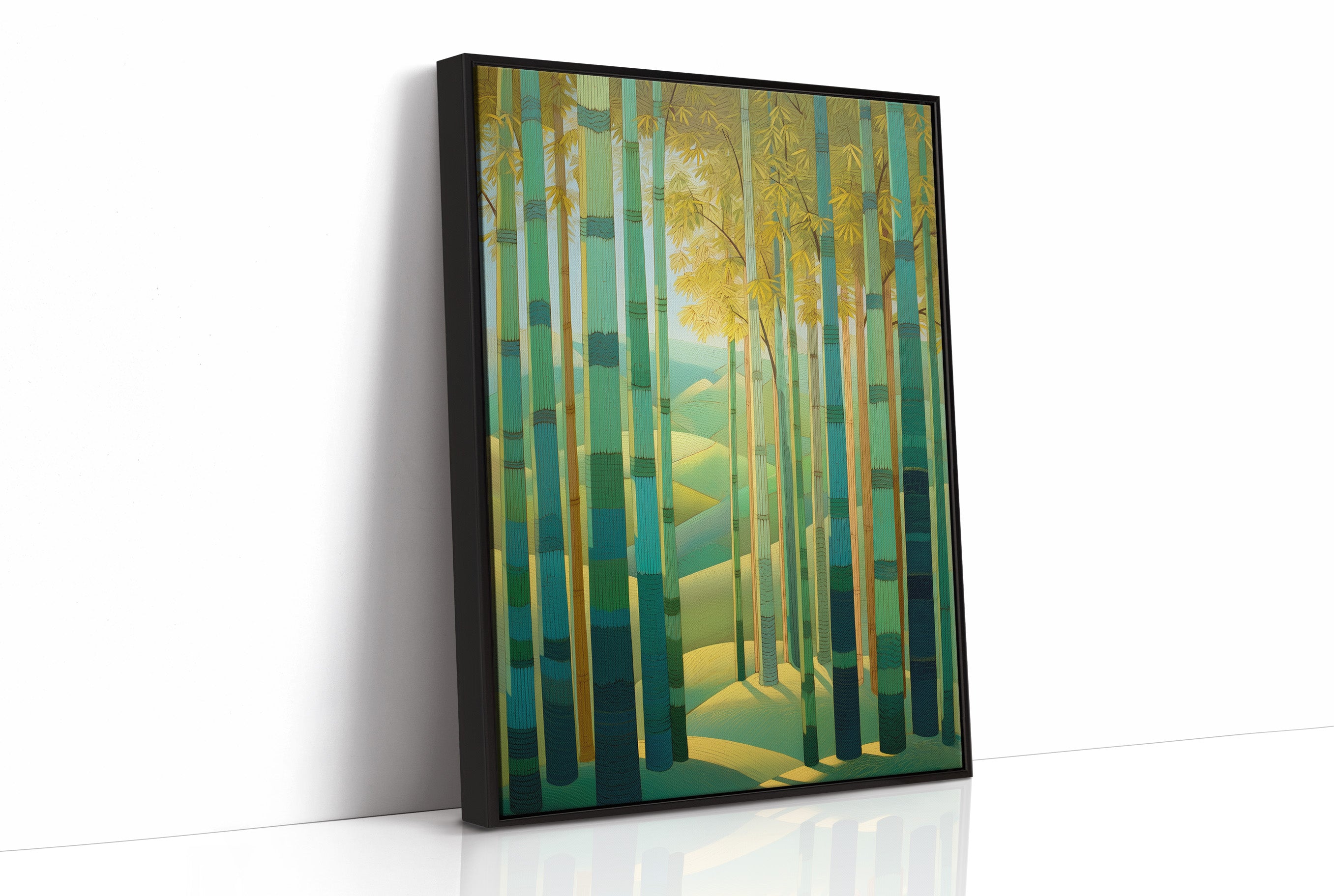 Bamboo Forest Leads To Dawn