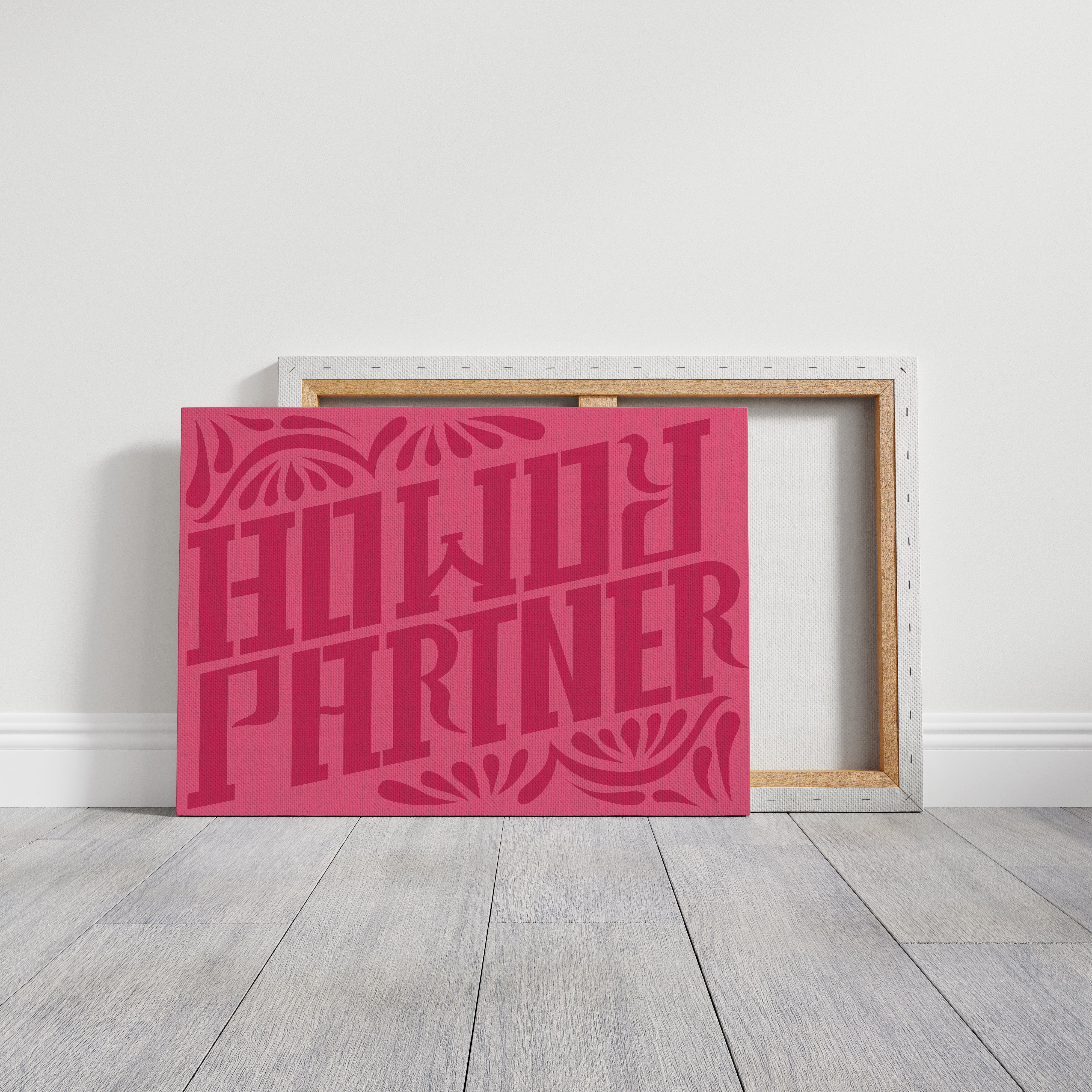 Howdy Partner in Playful Pink Western Style