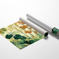 Sunlit Jungle Dances At Dawn