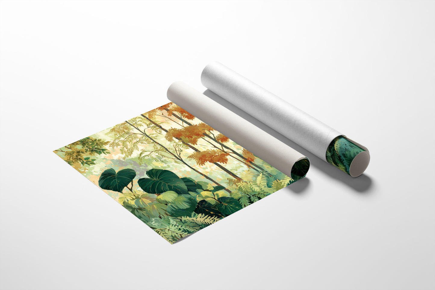 Sunlit Jungle Dances At Dawn