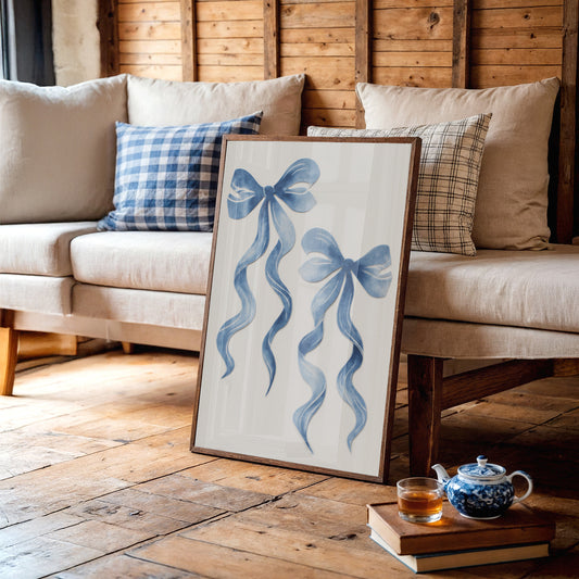 Ribbons Dancing in Stillness