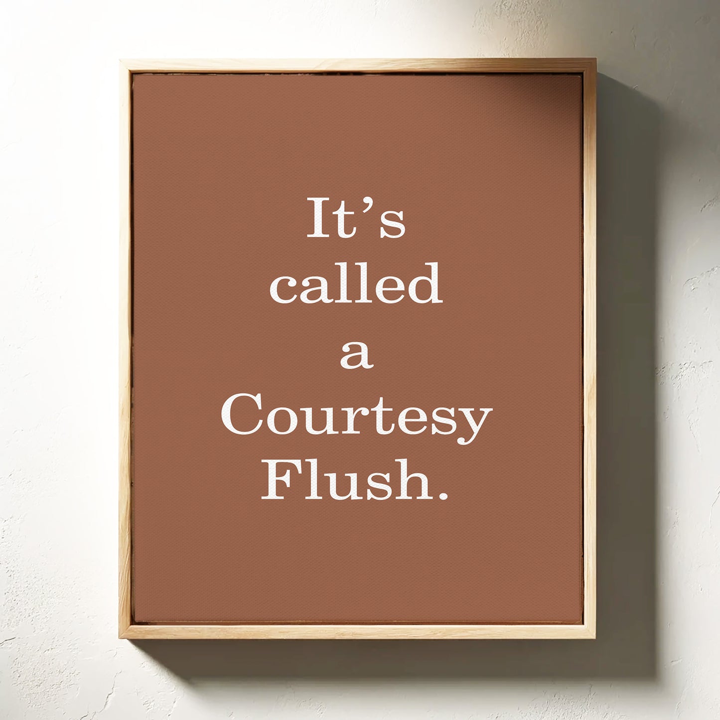 Manners Make The Bathroom Beautiful