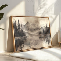 Alpine Lake Holds Mountain Memories
