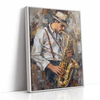 Melodic Reverie in Brushstrokes