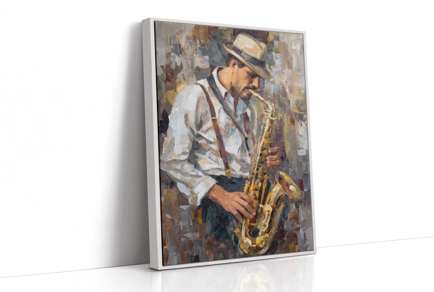 Melodic Reverie in Brushstrokes