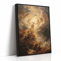 Divine Light Breaks Through Mortal Veil