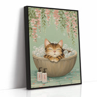 Bubble Bath Under Cherry Blossoms