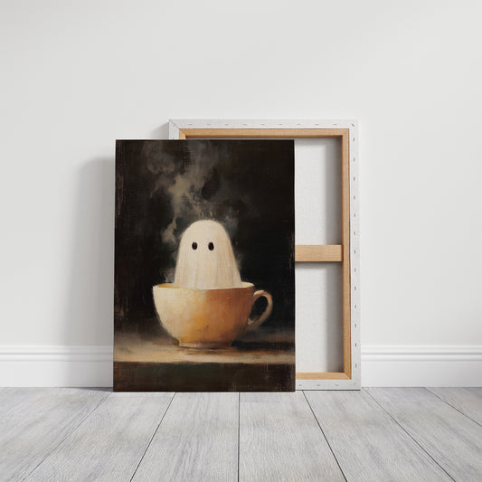 Ghost Finds Warmth In Teacup