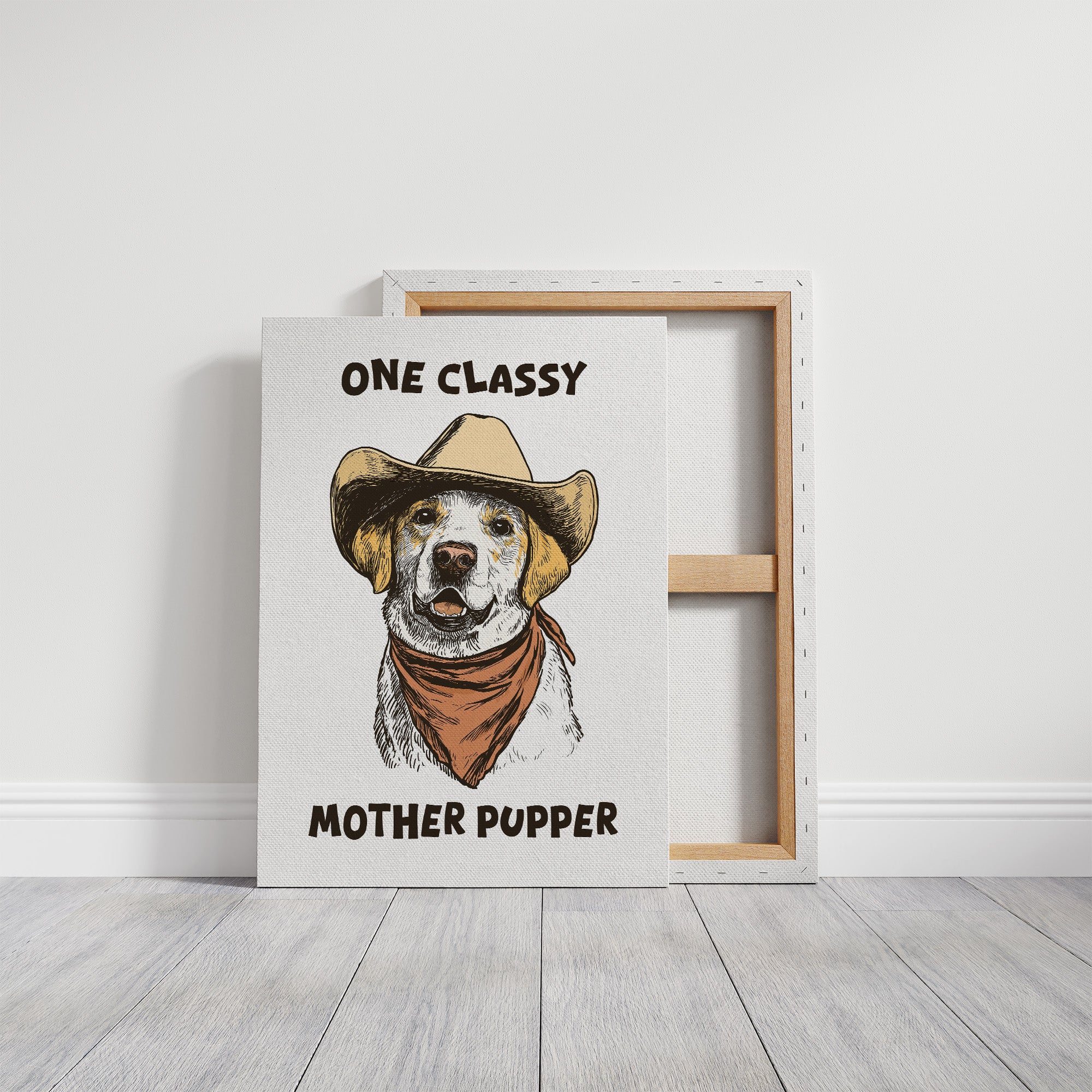 One Classy Mother Pupper Western
