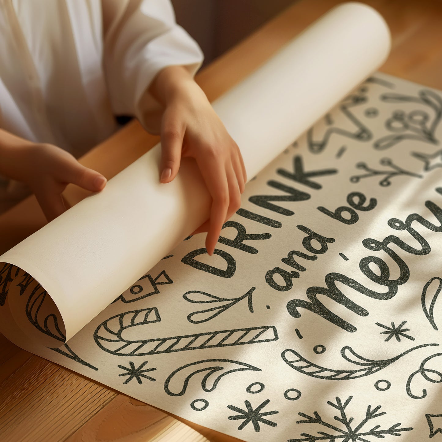 Holiday Cheer In Simple Lines