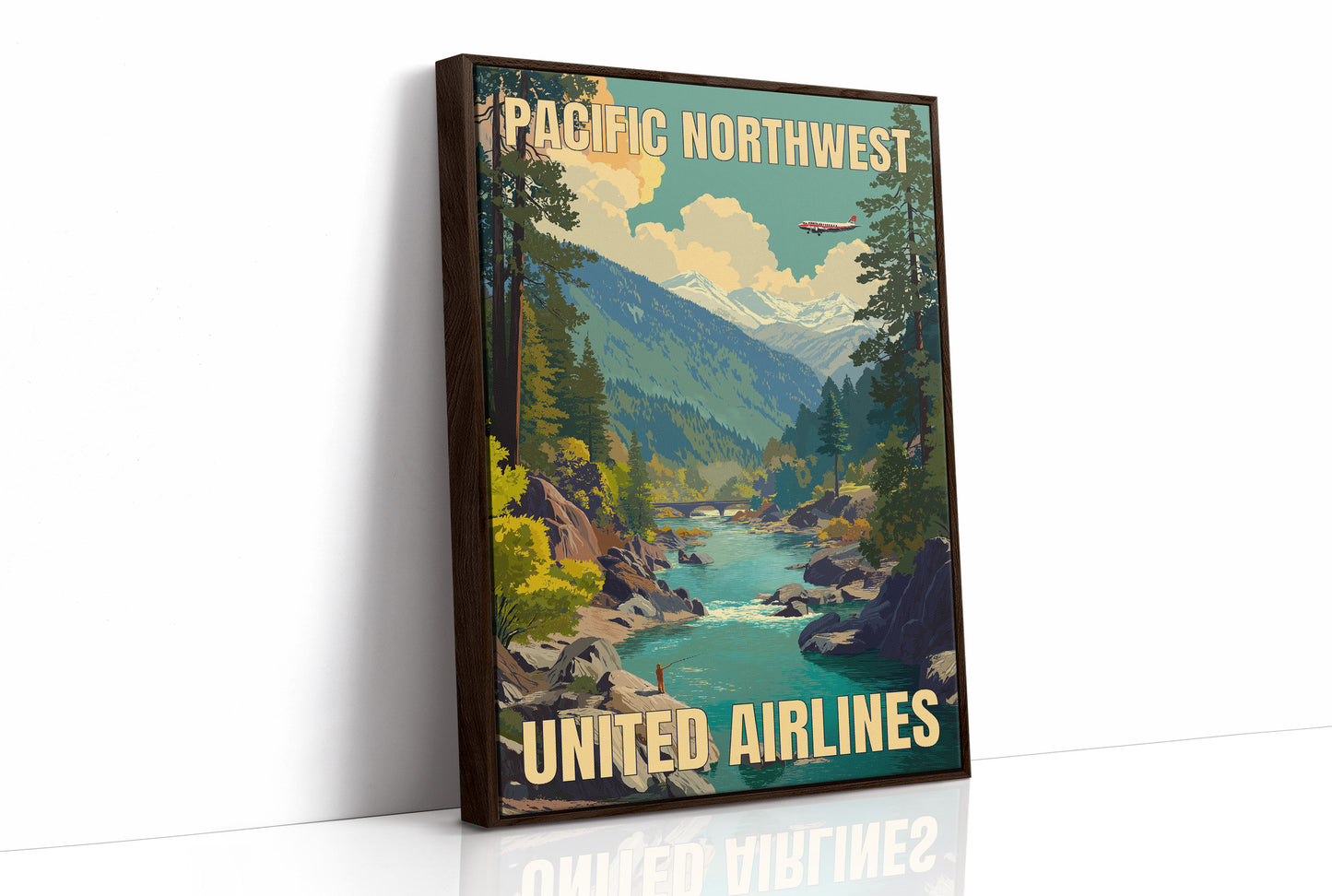 When Silver Birds Crossed Mountain Rivers