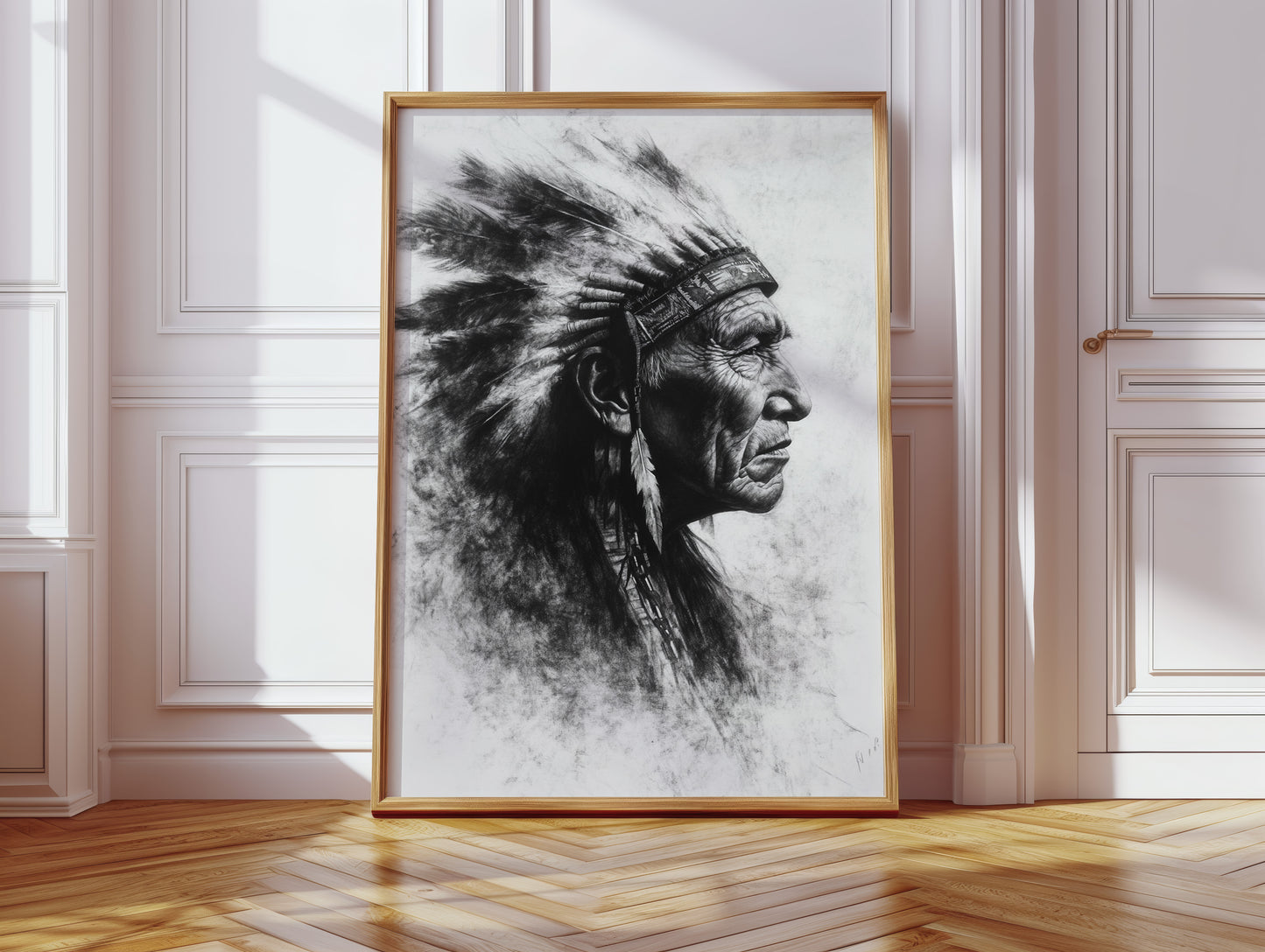 Elder Spirit in Charcoal