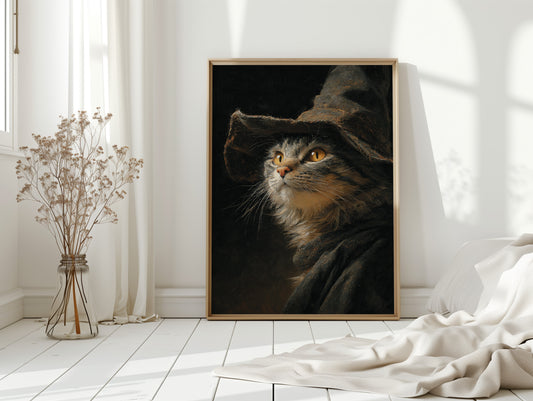 The Enigmatic Feline Mage