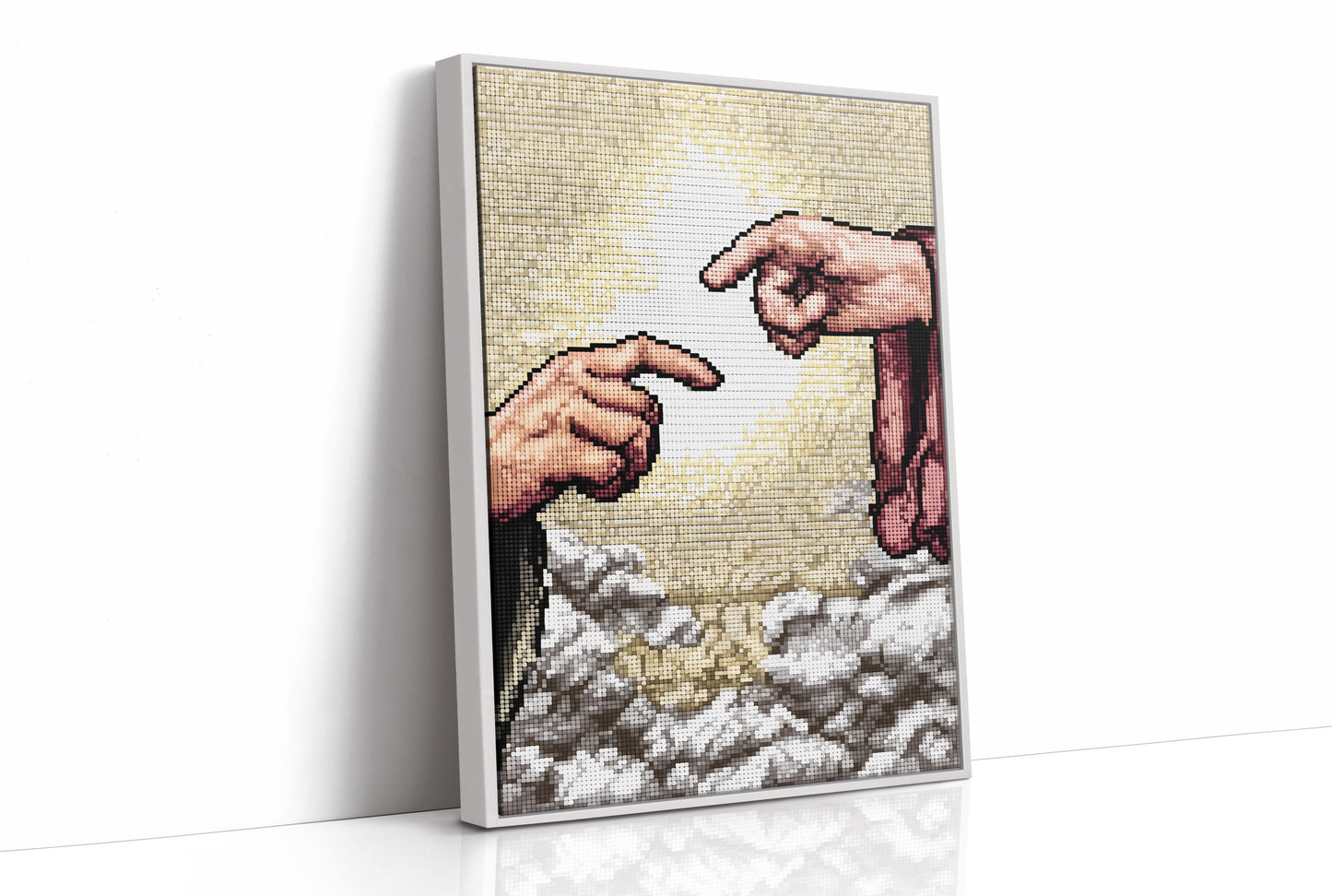 Pixelated Connection: The Digital Tapestry
