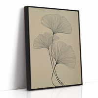 Ginkgo Lines Dance In Morning Light