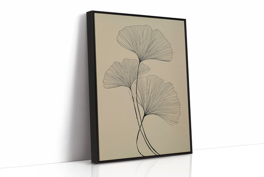 Ginkgo Lines Dance In Morning Light