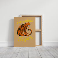 Easy There Tiger Retro Jungle Print