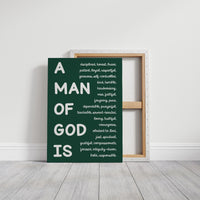 A Man of God Is (Forest Green)