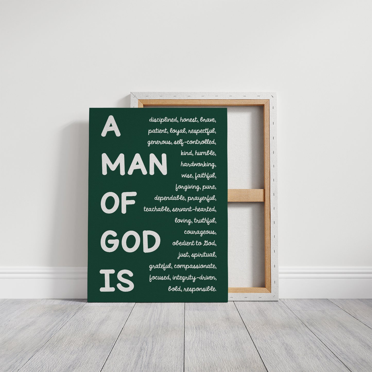 A Man of God Is (Forest Green)