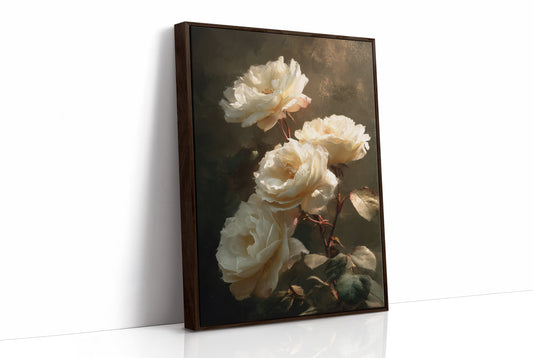 Pale Blooms Against Darkness Speak