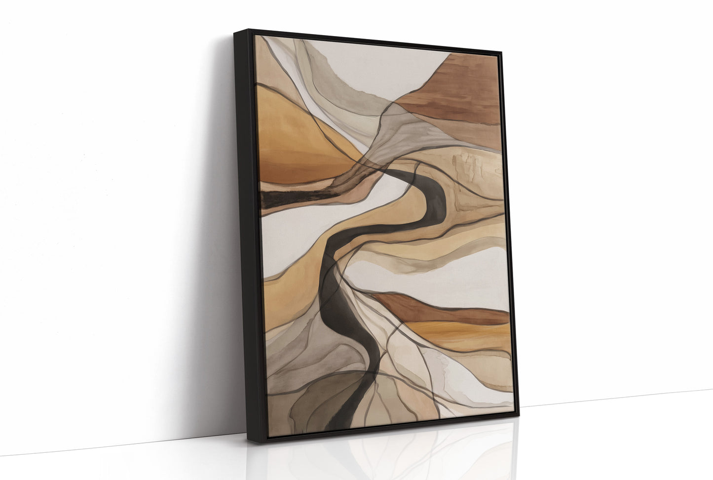 Earth Rivers Flow Through Time