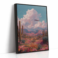 Desert Bloom Beneath Strange Skies