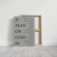 A Man of God Is (Classic Serif)