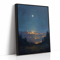 Celestial Beacon Illuminates Ancient Village