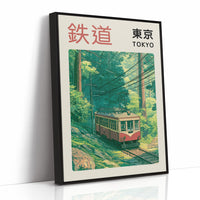 Tetsudō Tokyo — Vintage Japanese Railway Poster