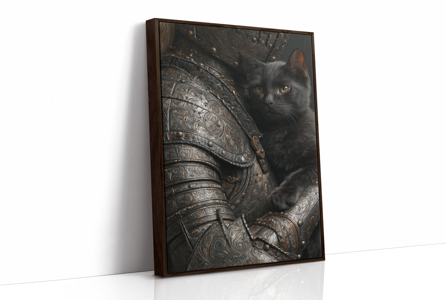 Noble Feline Of Ancient Armor