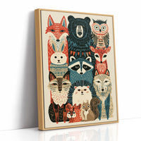 Woodland Council: A Folk Art Menagerie