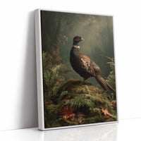 Noble Pheasant Among Forest Ferns