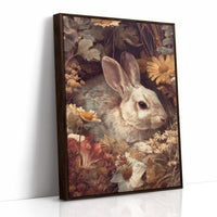 Autumn Blooms Hide Gentle Watcher