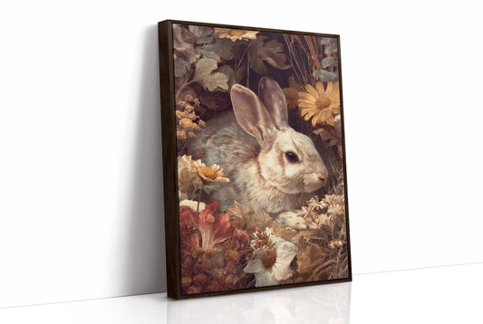 Autumn Blooms Hide Gentle Watcher