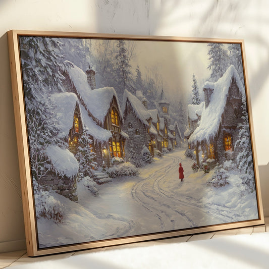 Winter Village Glows With Stories