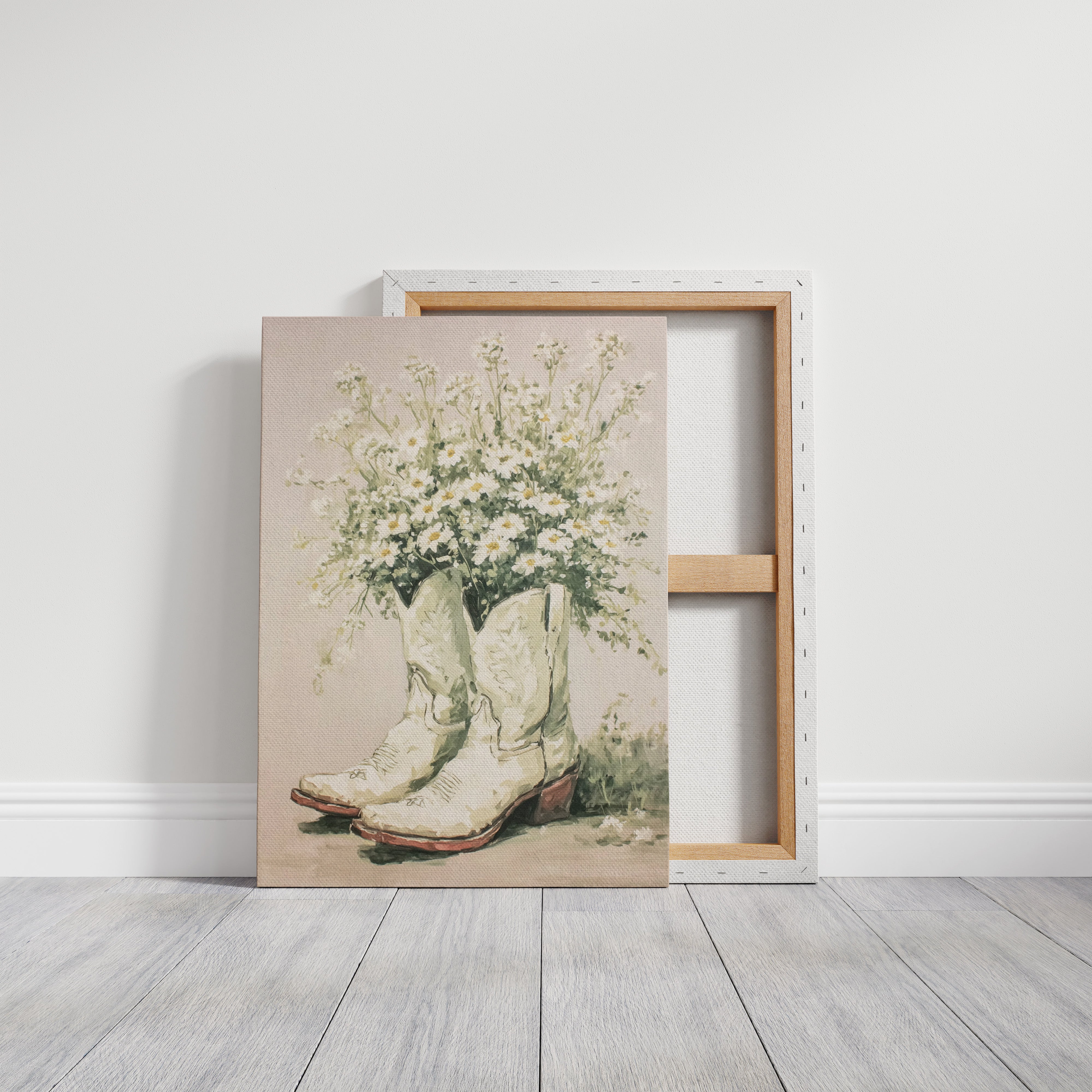 Boots Blooming With Life