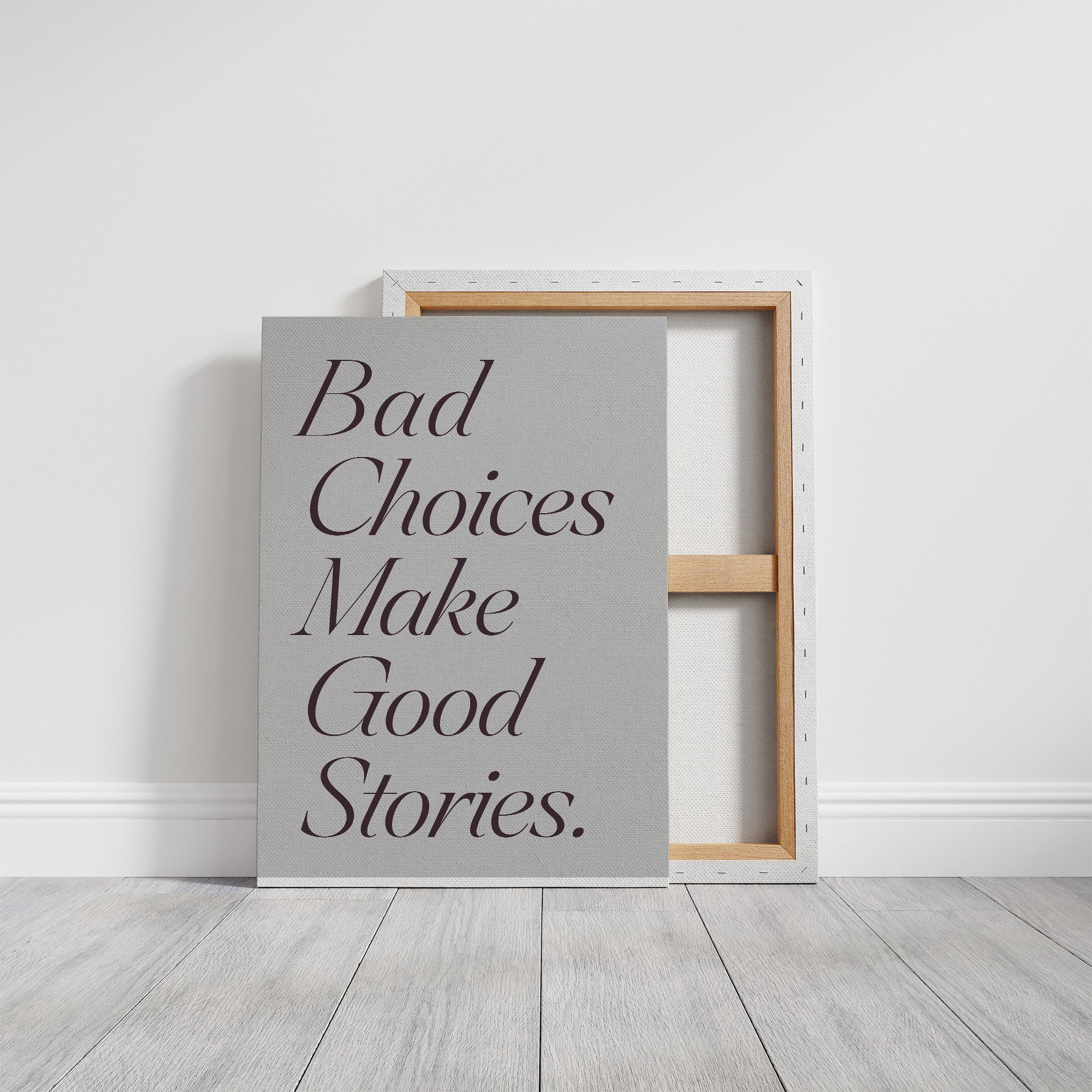 Bad Choices Good Stories, Elegant