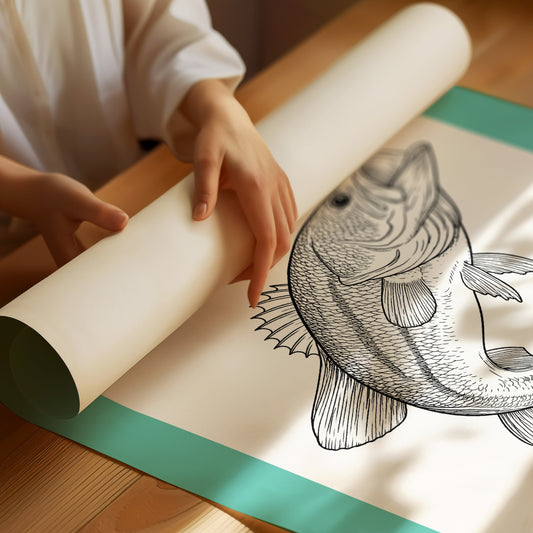 Ace of Bass — Playing Card Wildlife Print