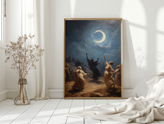 Beneath the Moonlit Embrace