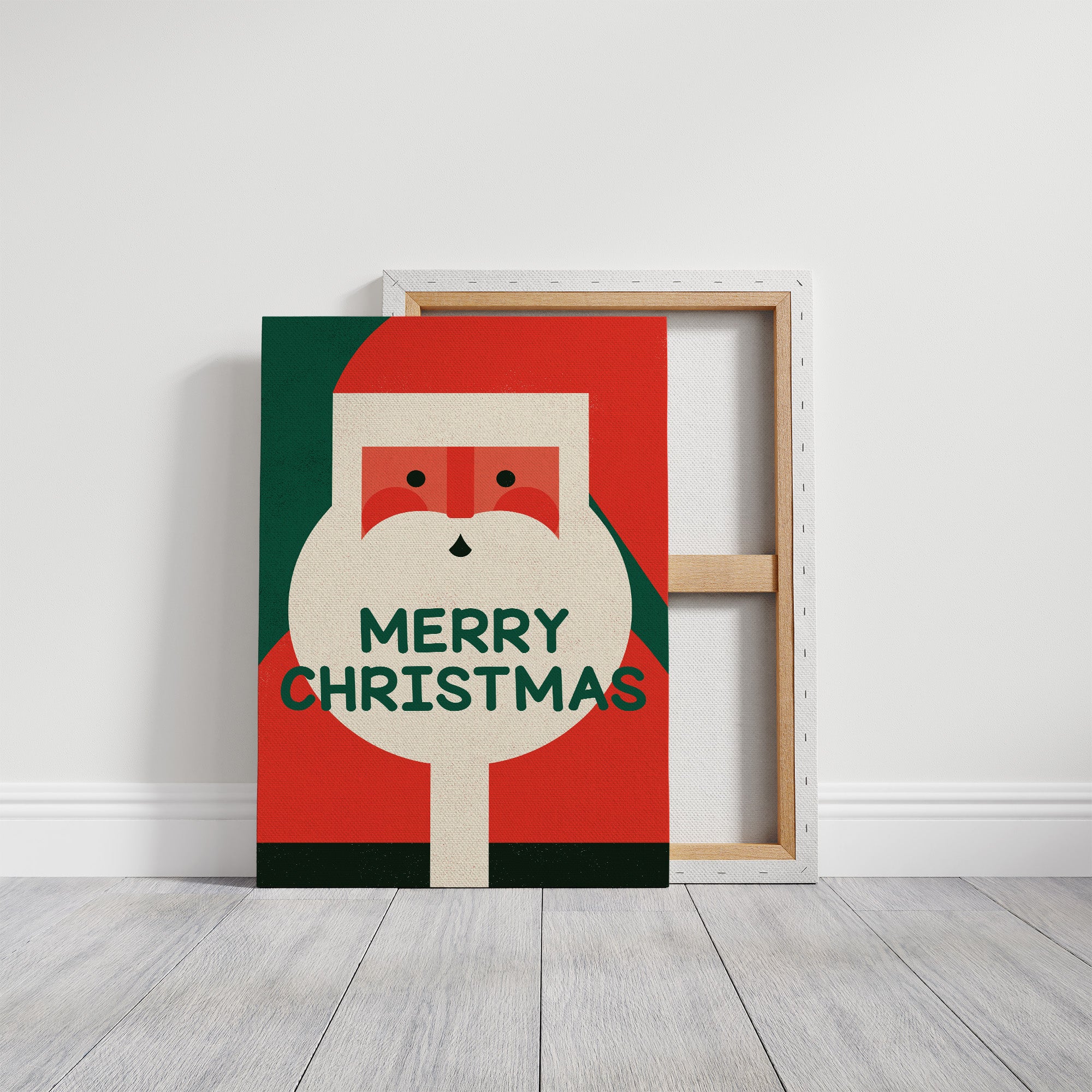 Merry Christmas Santa Face