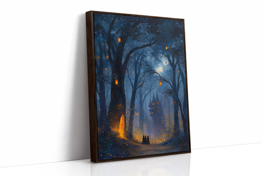 Lanterns Guide Midnight Wanderers Home