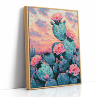 Sunset Blooms Among the Thorns