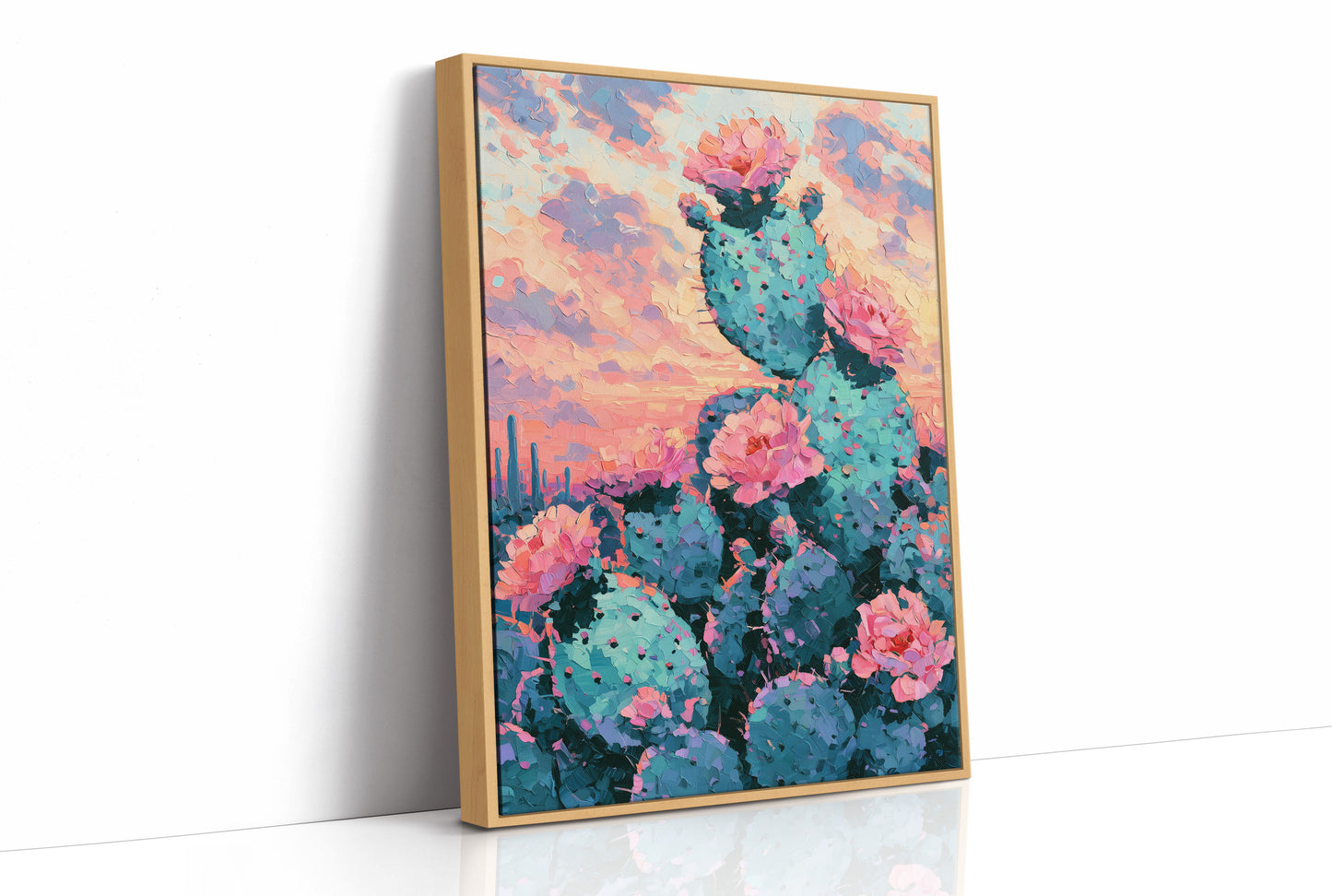 Sunset Blooms Among the Thorns