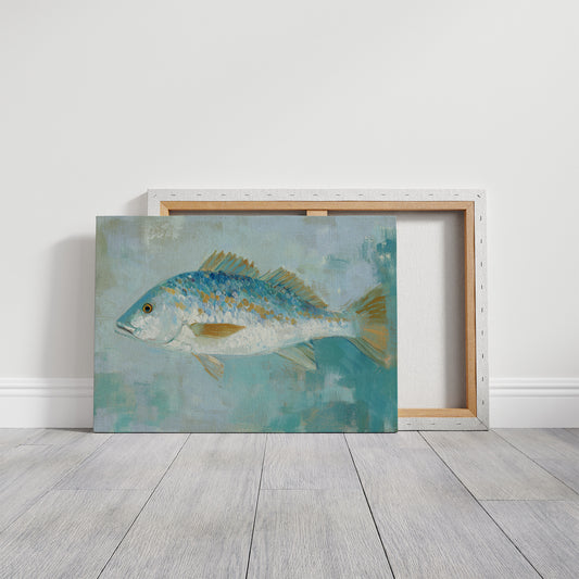 Azure Scales In Coastal Light