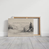 Faith Rests In Mountain Solitude