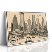 Houston, City Hall to Skyline