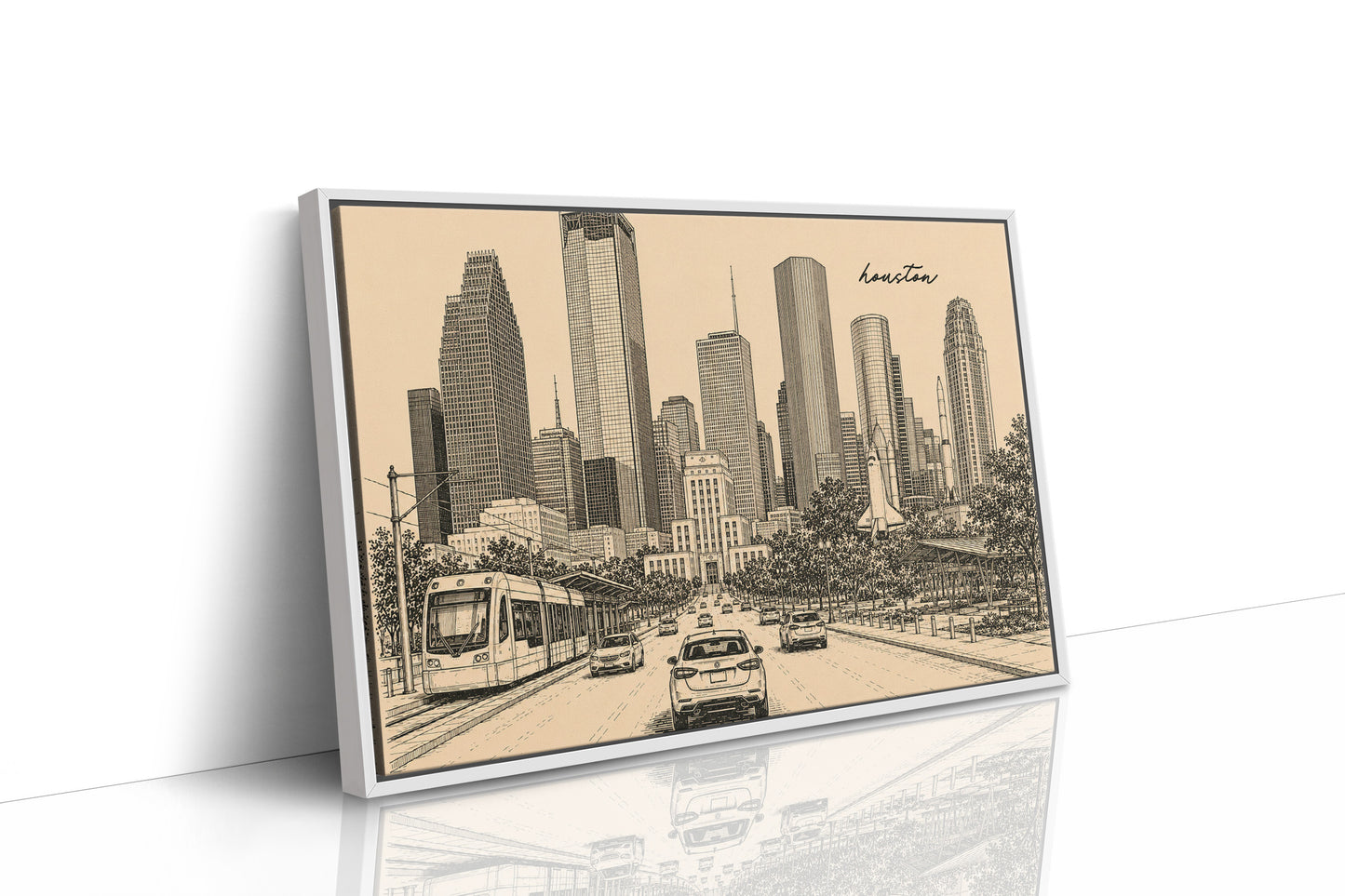 Houston, City Hall to Skyline